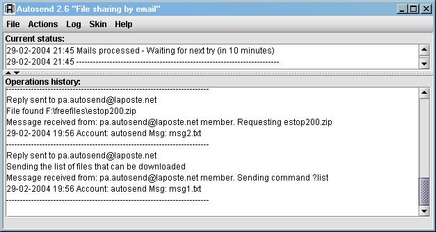 Screenshot for Autosend 3.0